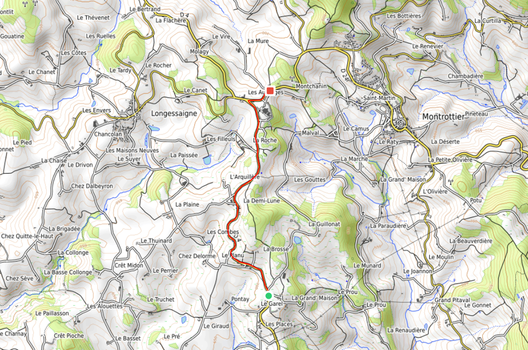 20260611 carte itineraire tour auvergne rhone alpes