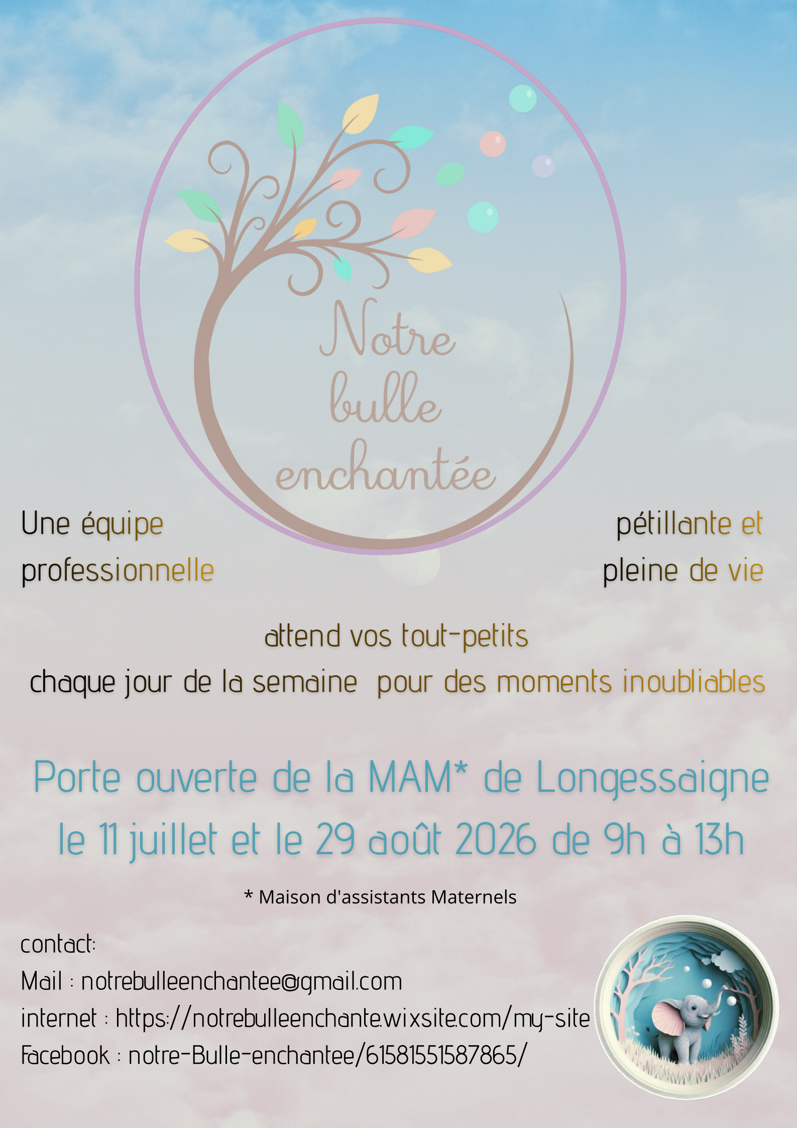 20260625 AFFICHE NOTRE BULLE ENCHANTEE PORTE OUVERTE JUILLET ET AOUT Page 1 Snapshot